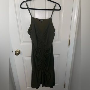 Army green dress